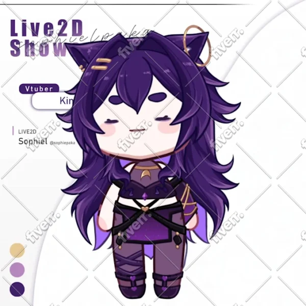 sophiel VTuber Commissions artist