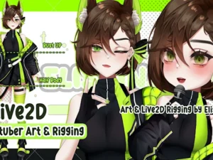 Eli VTuber Commissions artist