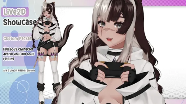 Eli VTuber Commissions artist