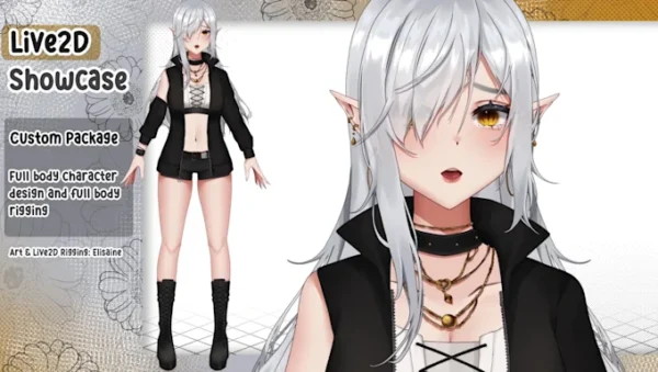 Eli VTuber Commissions artist