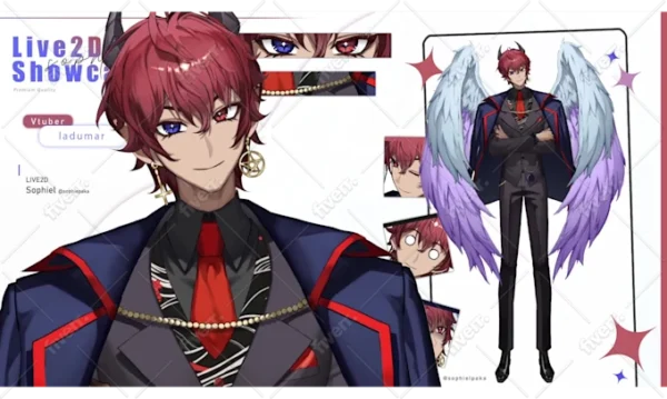 sophiel VTuber Commissions artist