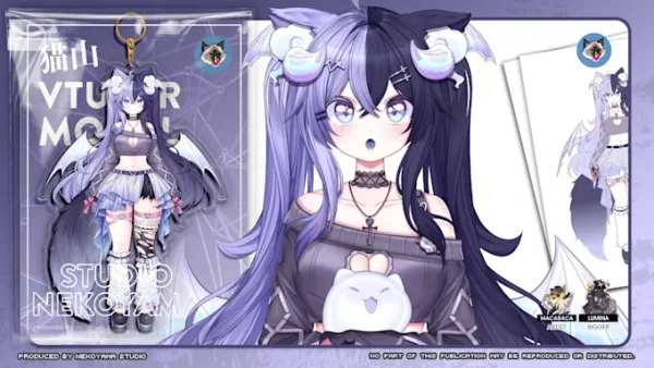 studio-nekoyama  VTuber Commissions artist