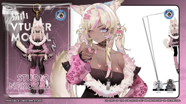 studio-nekoyama  VTuber Commissions artist