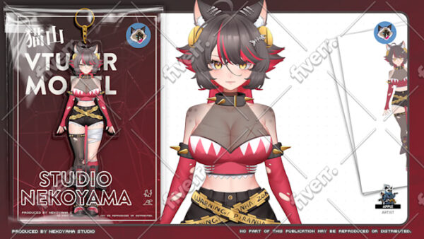 studio-nekoyama  VTuber Commissions artist